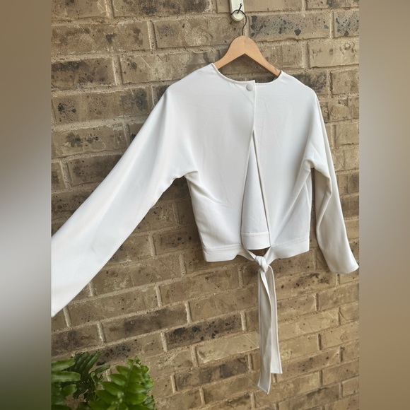Wilfred Ivory Long Sleeve Blouse - Picture 7 of 10